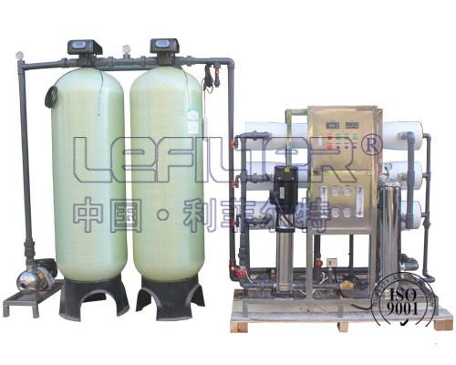 單級反滲透設備產(chǎn)水量1噸每小時